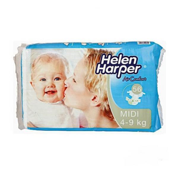 Helen Harper Aircomfort Midi (4-9 кг) 56 шт.