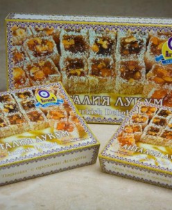 Лукум "Падишах"с орехами Ассорти в коко