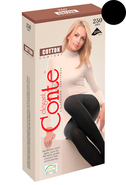 Conte Conte Cotton 250 черные