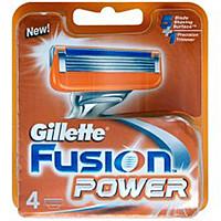 Кассеты GILLETTE Fusion Power, 4 шт. original