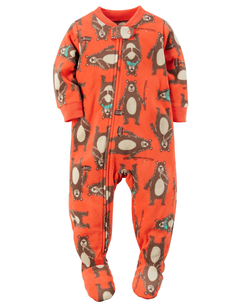1-Piece Fleece PJs. КАРТЕРС.
