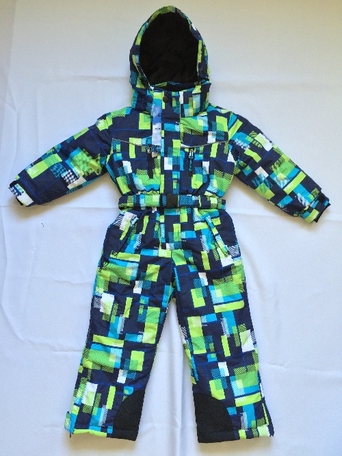 Зимний слитный мембранный комбинезон Kalborn цвет Blue Green