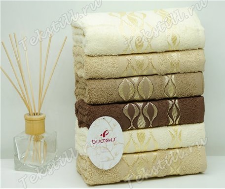 Махровые Банные Полотенца 70x140 см. 6 шт/уп. Melis Cafe - B