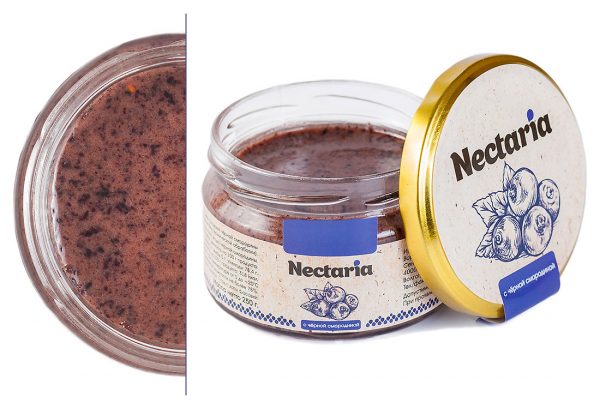 Взбитый мед Nectaria с черной смородиной.есть 1 банка