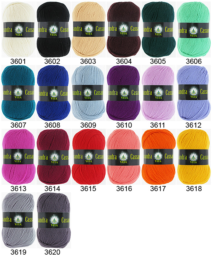 Пряжа Cassandra (Vita)