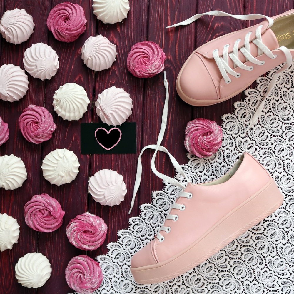 Стильные кожаные кеды. New Collection 18