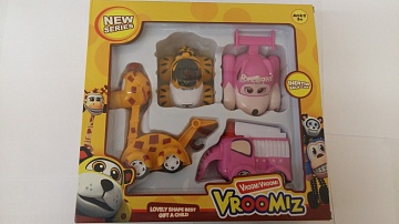 Набор инерционных игрушек из серии VROOMIZ (ВРУМИЗ) 4шт
