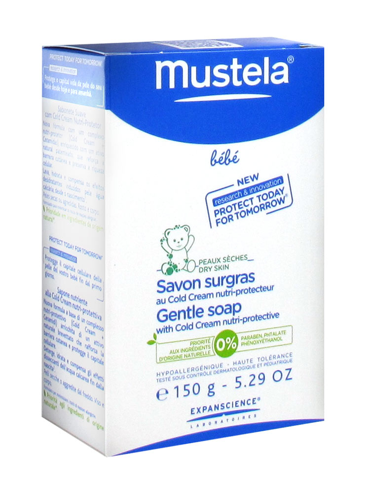 МУСТЕЛА/MUSTELA - МЫЛО С КОЛЬД КРЕМОМ 150 ГР