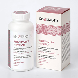 Биочистка Биобьюти «Нежная» для сухой и чувств. кожи 200 гр.