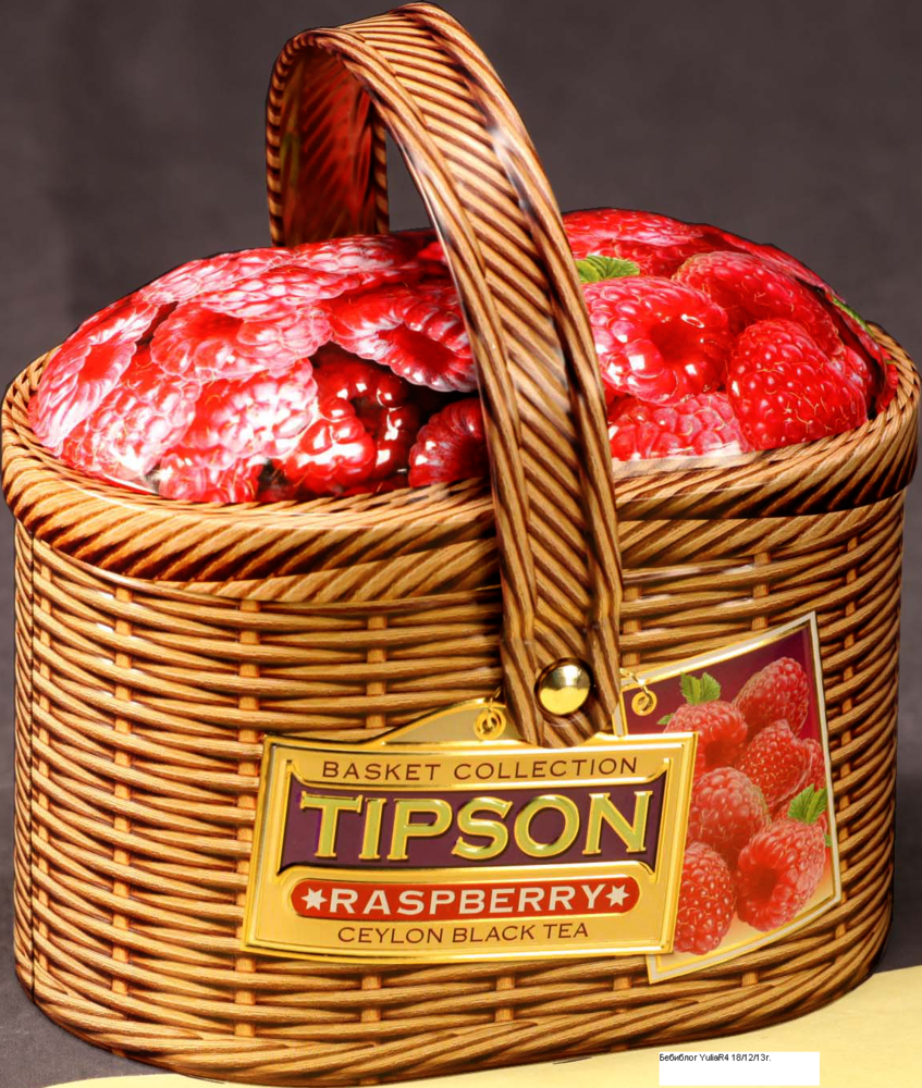 Лукошко-Малина/Basket-Raspberry 100 г ж/б