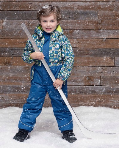 Зимний комбинезон W16214 GREEN