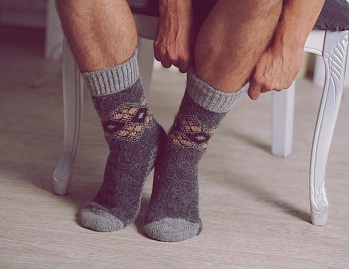 Мужские носки (шерстяные)