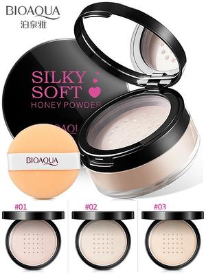 Описание Шелковистая рассыпчатая пудра «BIOAQUA»(3306) 15 гр