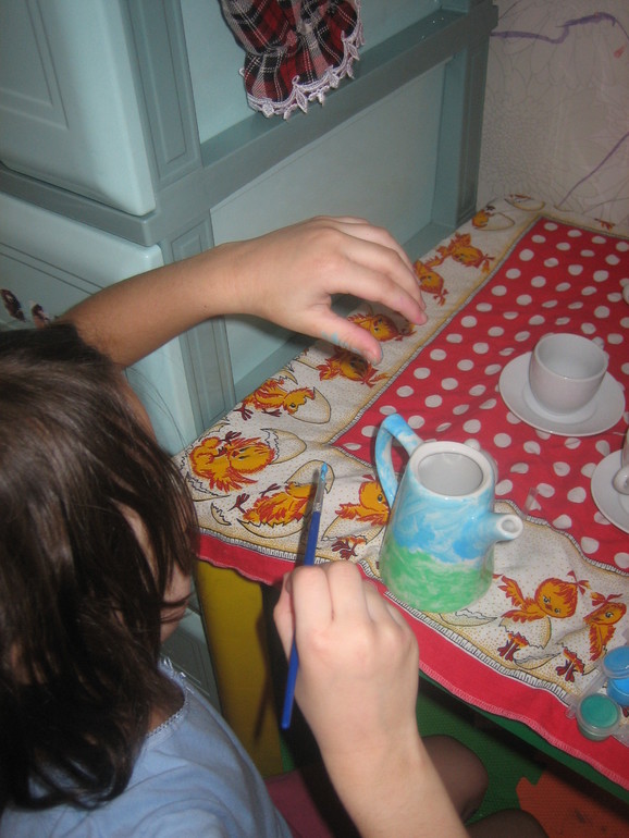 Расписная посуда для девочек из Imaginarium и много всего другого!