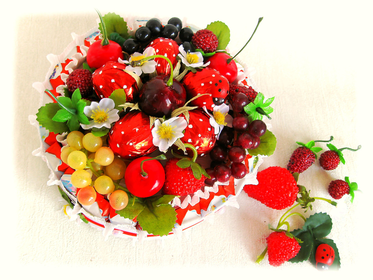 "Девочковый" тортик...