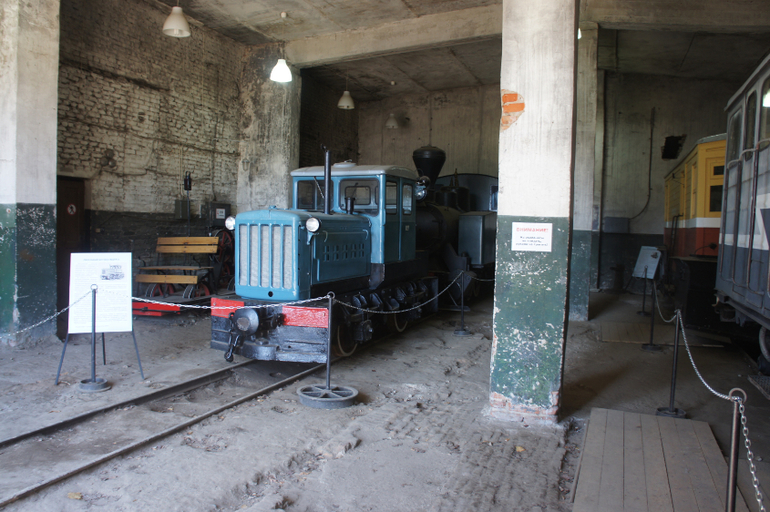 Музей железнодорожной техники или Музей паровозов в Перьяславле- Зелесском
