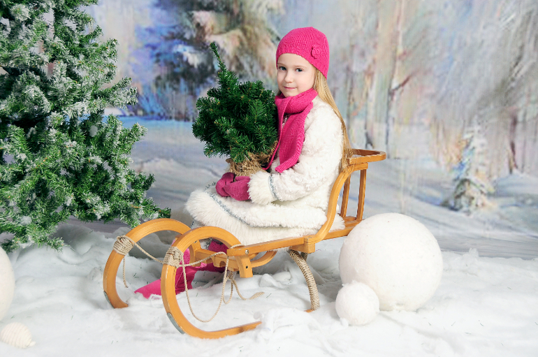 Фотосессия доченьки в садике)