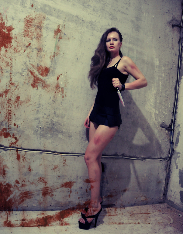 Мой супер-кровавая фотосессия =)