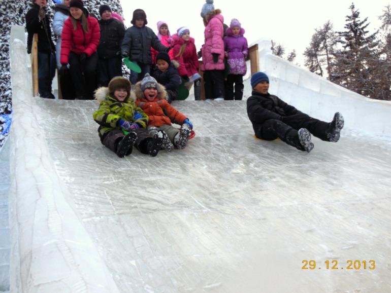 Городская ёлка, сквер им. Кирова