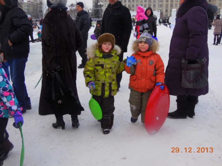 Городская ёлка, сквер им. Кирова