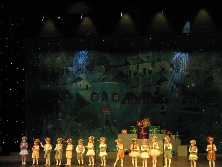 Новогодний концерт Академии детского мюзикла