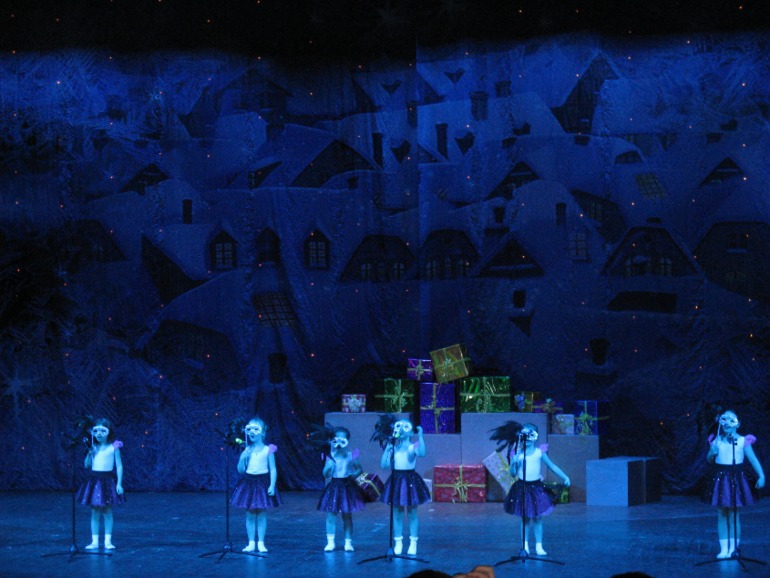 Новогодний концерт Академии детского мюзикла