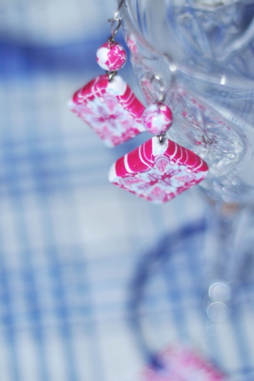 Комплект в технике "Калейдоскоп"