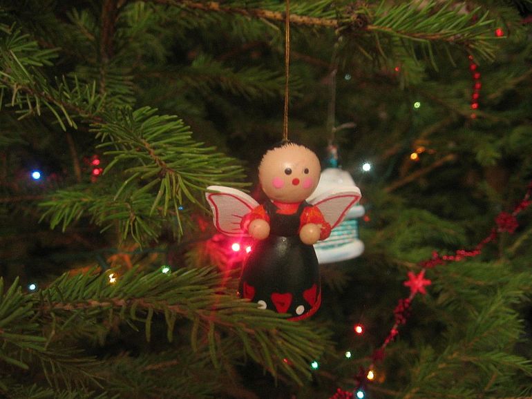 И вот она нарядная...