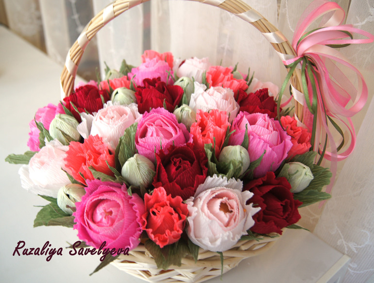 Букеит+корзинка