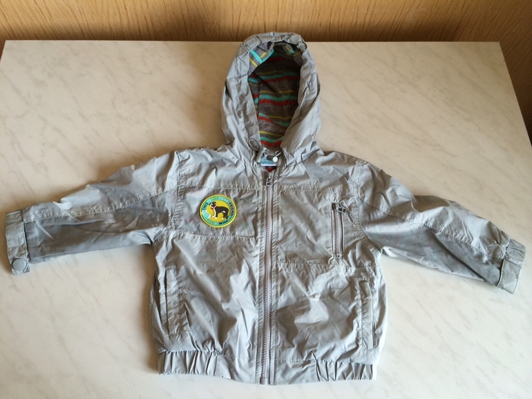 Ветровка размер 80 и демисезонная куртка для мальчика Hippo Hoppo Размер 80+