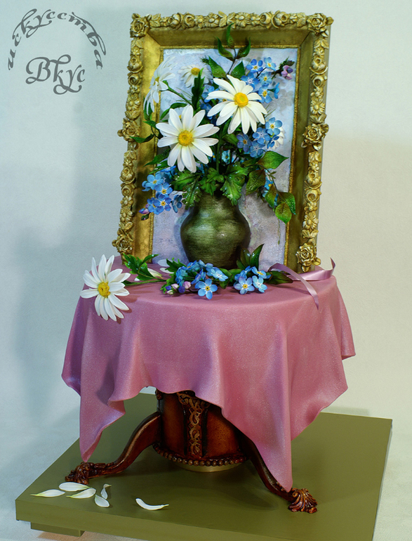 Торт на Юбилей "Оживший натюрморт"