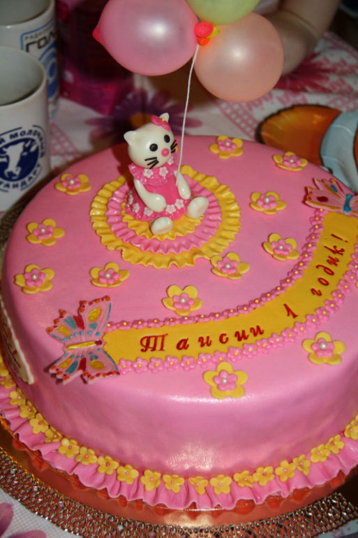 наш день рождения в стиле хелло китти)