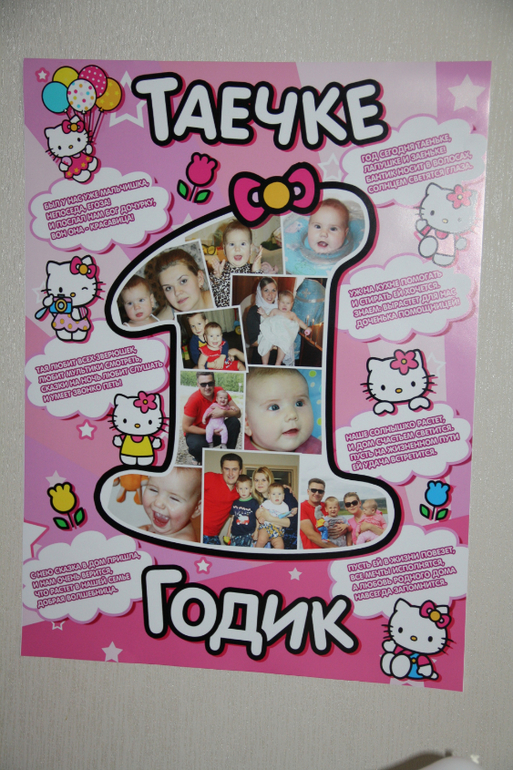 наш день рождения в стиле хелло китти)