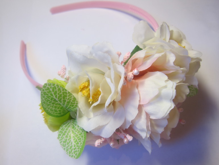 Новые цветочные ободочки!!!