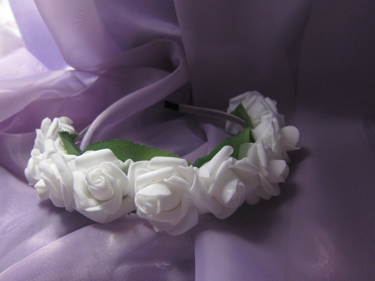 Ободки с цветами