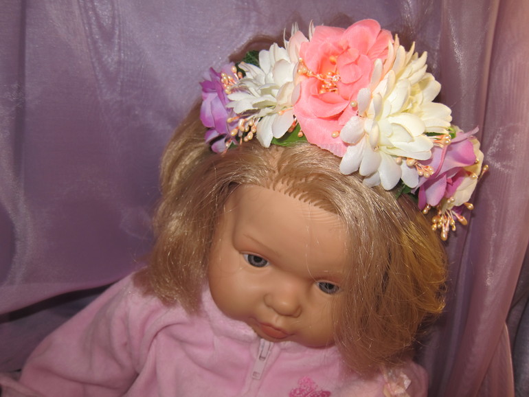 Ободки с цветами