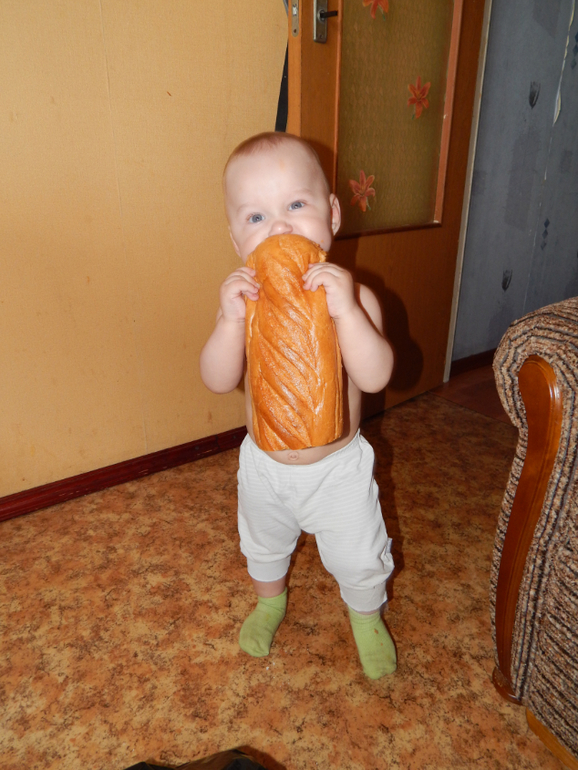 Костику 10 месяцев. Как меняются детки