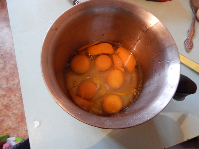 Омлет варёный.