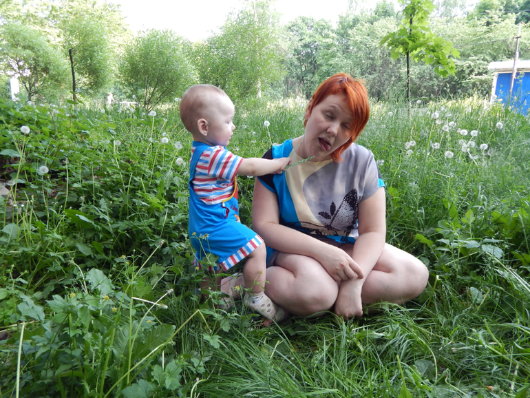 Костику 10 месяцев. Как меняются детки