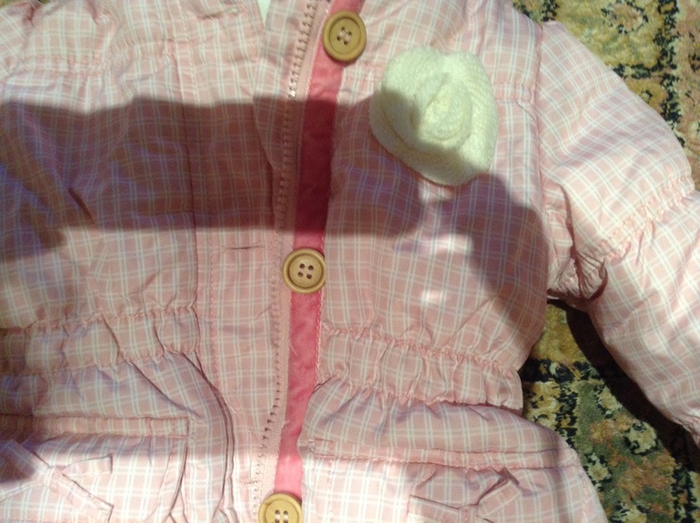 Куртка зима осень. Р -р 80, На 1 годик.