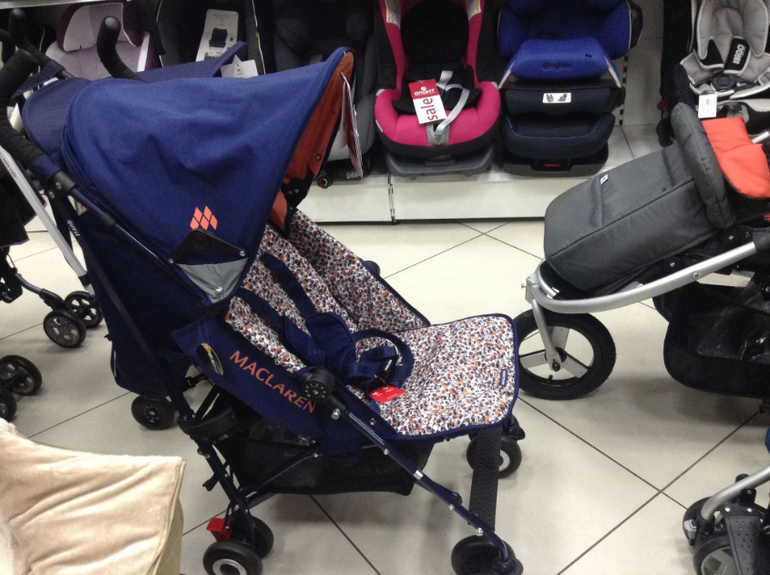 Я влюбилась!!! MACLAREN Quest Flower Liberty. С доп секцией в капе.