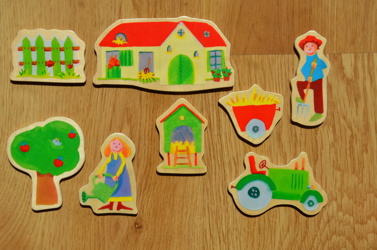 Магниты, магнитики.. (Djeco, Janod, Sentosphere)