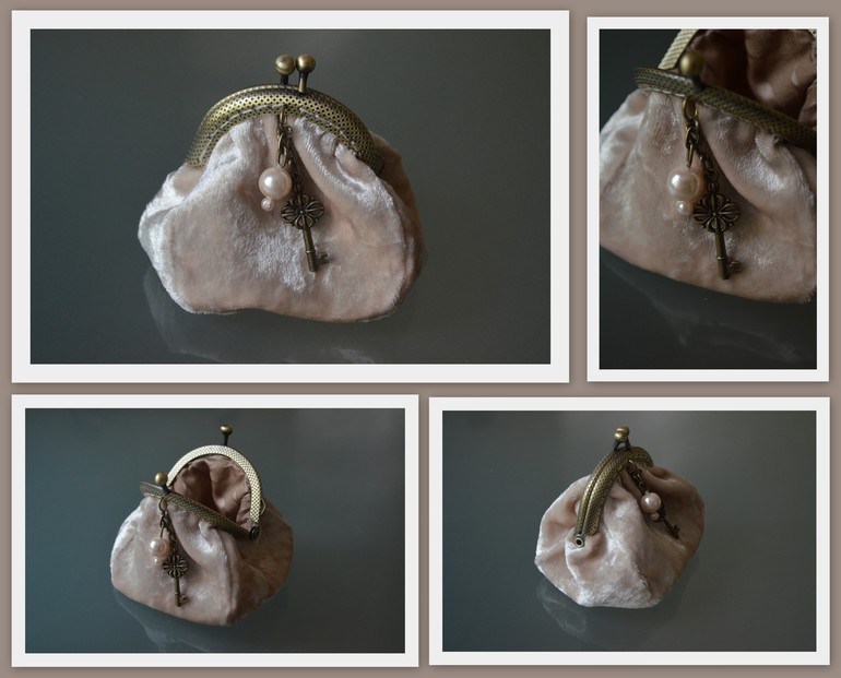 Кошелек с застежкой-фермуаром для любимой бабушки