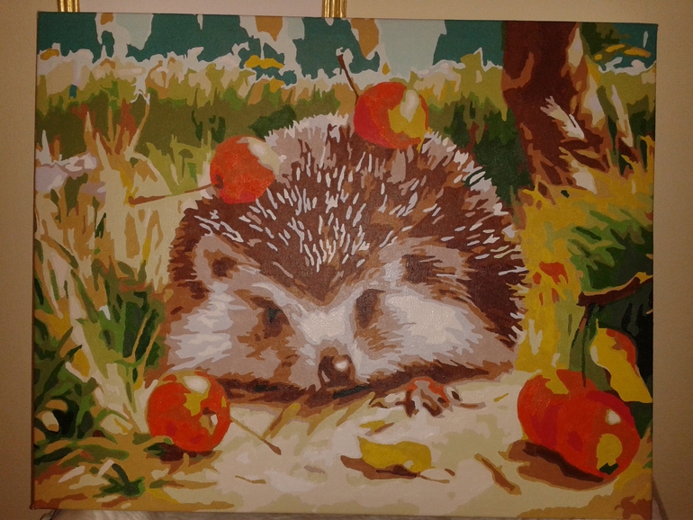 Встречайте! Ёжик! =)