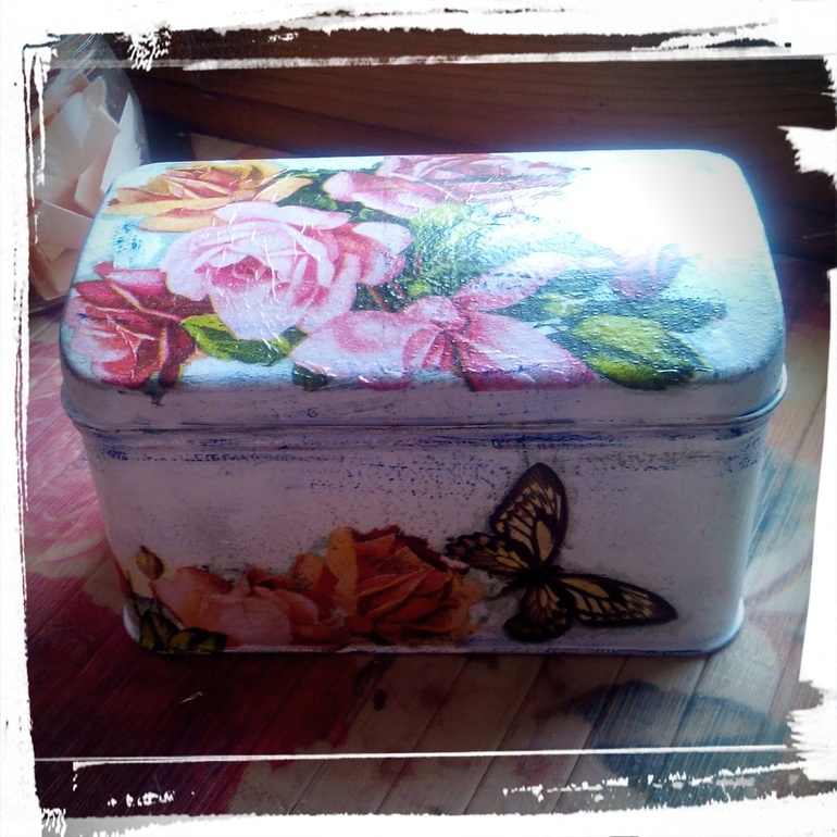 Мой первый декупаж