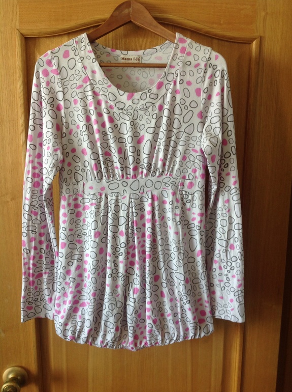 Лонгслив для беременных, размер М