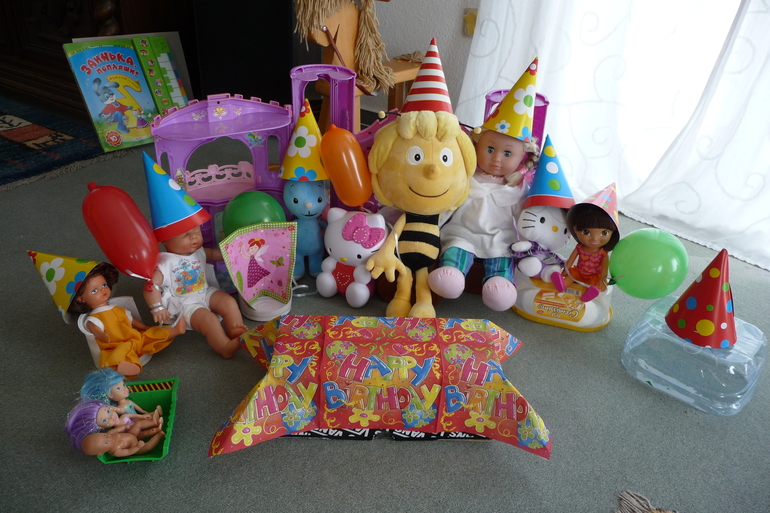 День рождения любимой куклы Матильды! (Эвочке 2 годика)