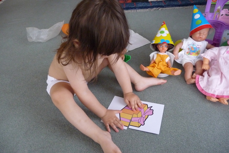 День рождения любимой куклы Матильды! (Эвочке 2 годика)