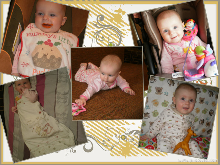 7 месяцев нашей Ксюльке!