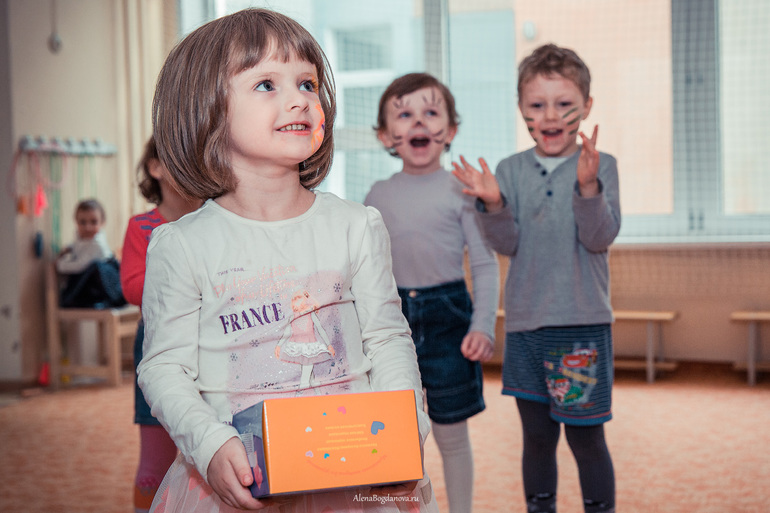 День рождение в садике.